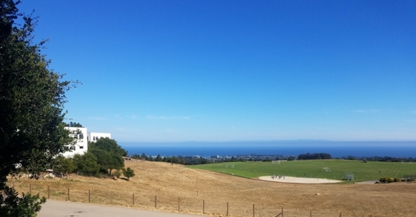 View of Monterey Bay from Cowell College