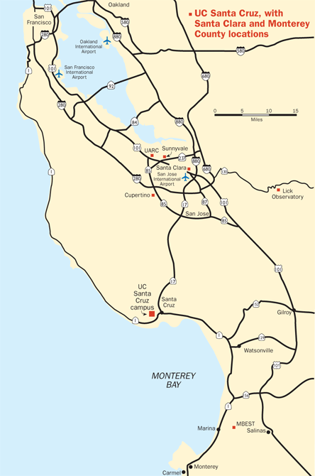 map of the Bay Area